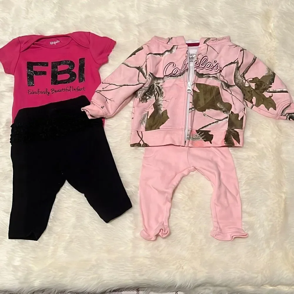 Lot of 15 pieces of baby clothes: Size 3-6 months